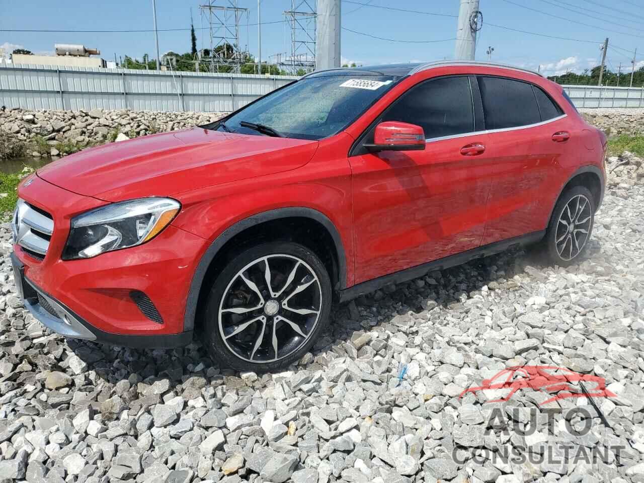 MERCEDES-BENZ GLA-CLASS 2016 - WDCTG4EB2GJ233046