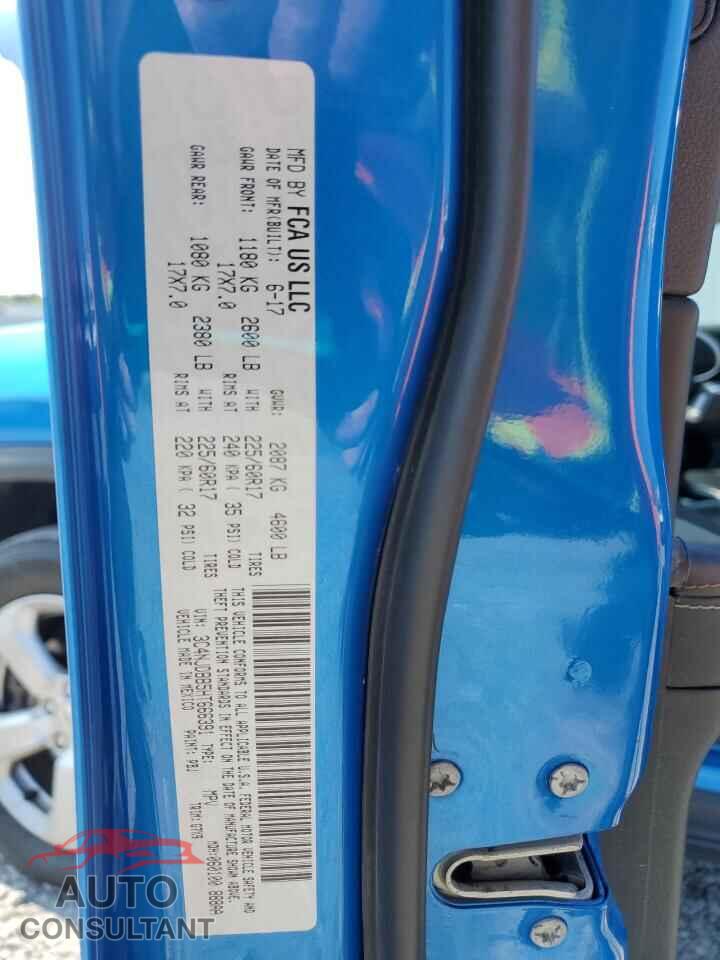 JEEP COMPASS 2017 - 3C4NJDBB5HT666391