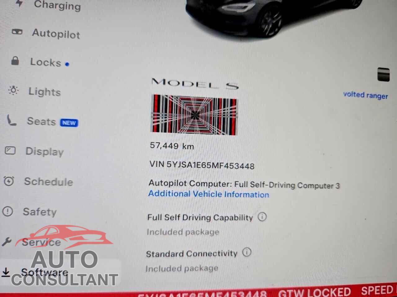 TESLA MODEL S 2021 - 5YJSA1E65MF453448