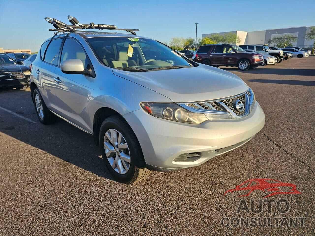 NISSAN MURANO 2012 - JN8AZ1MW5CW234946