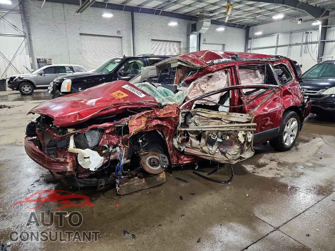 SUBARU OUTBACK 2013 - 4S4BRCCC4D3314319