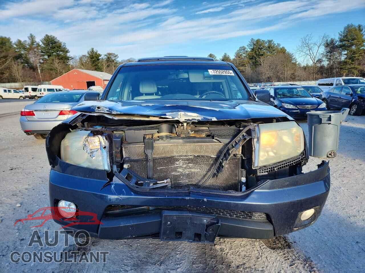 HONDA PILOT 2011 - 5FNYF4H93BB037673