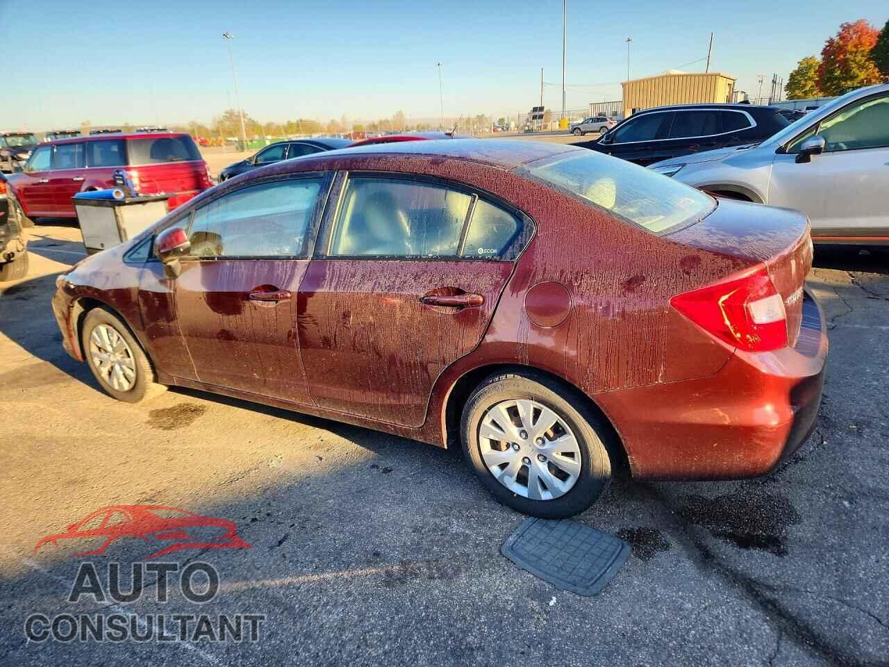 HONDA CIVIC 2012 - 19XFB2F55CE090664