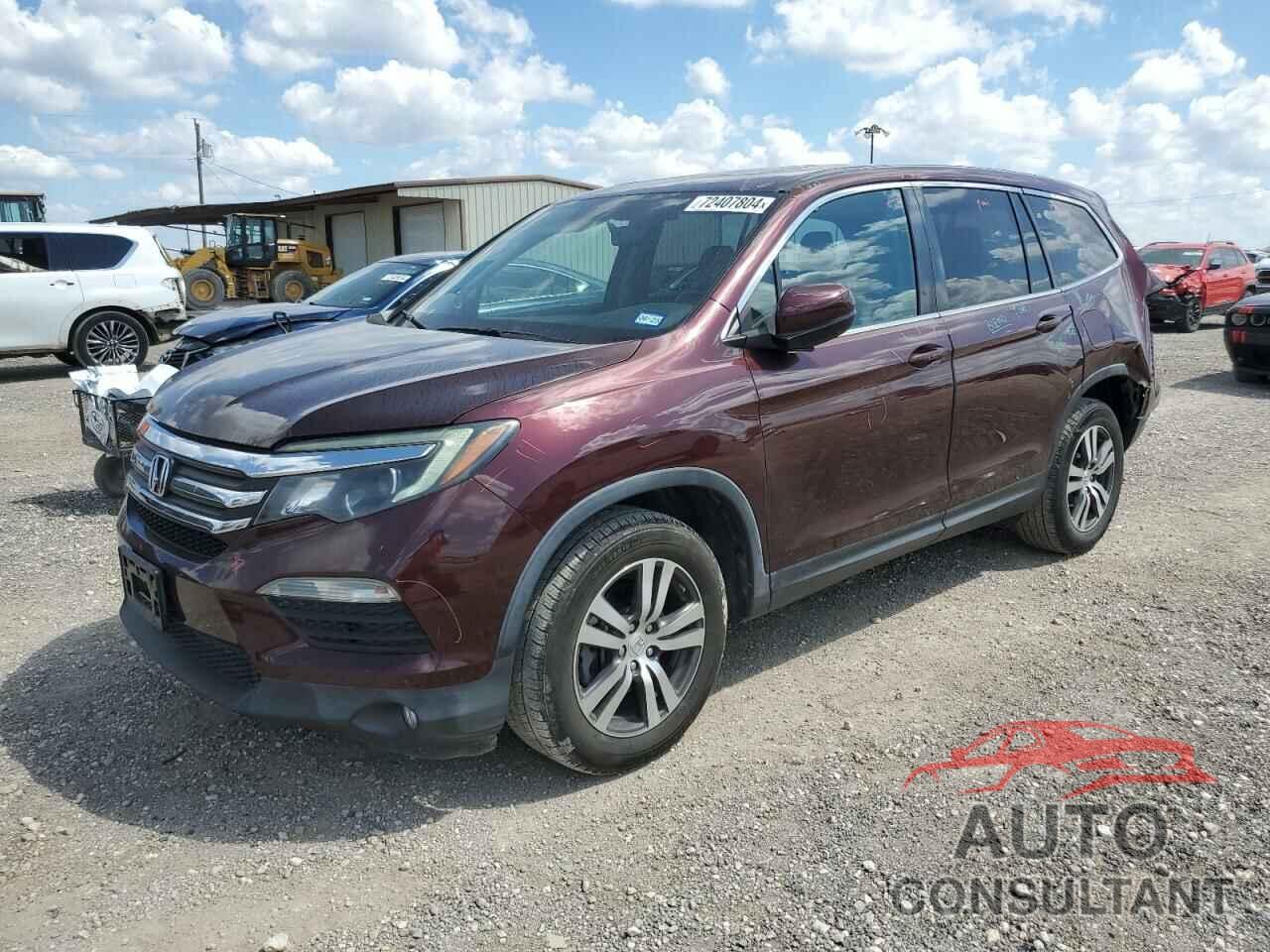 HONDA PILOT 2016 - 5FNYF5H8XGB058783