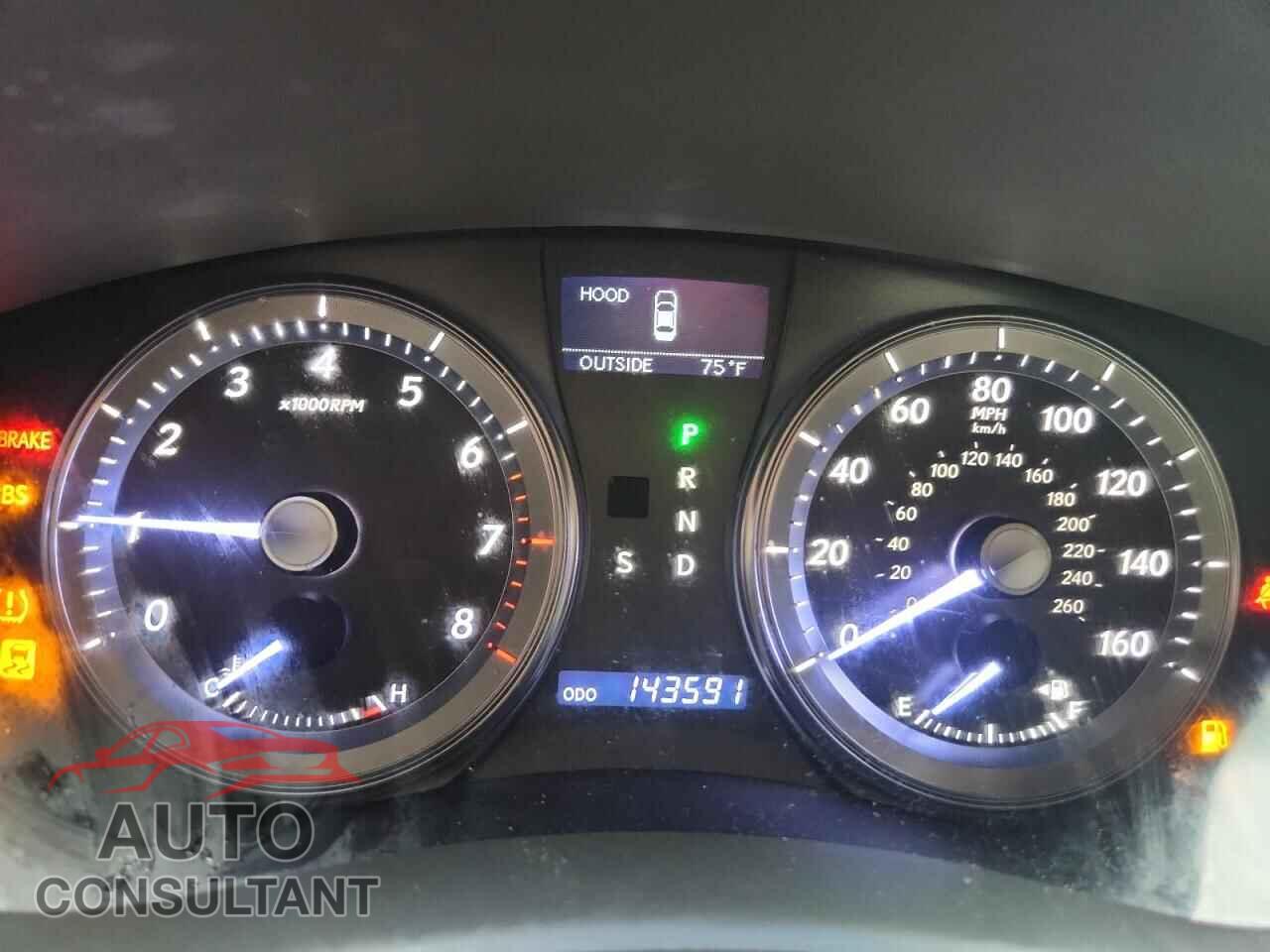 LEXUS ES350 2012 - JTHBK1EG7C2504843