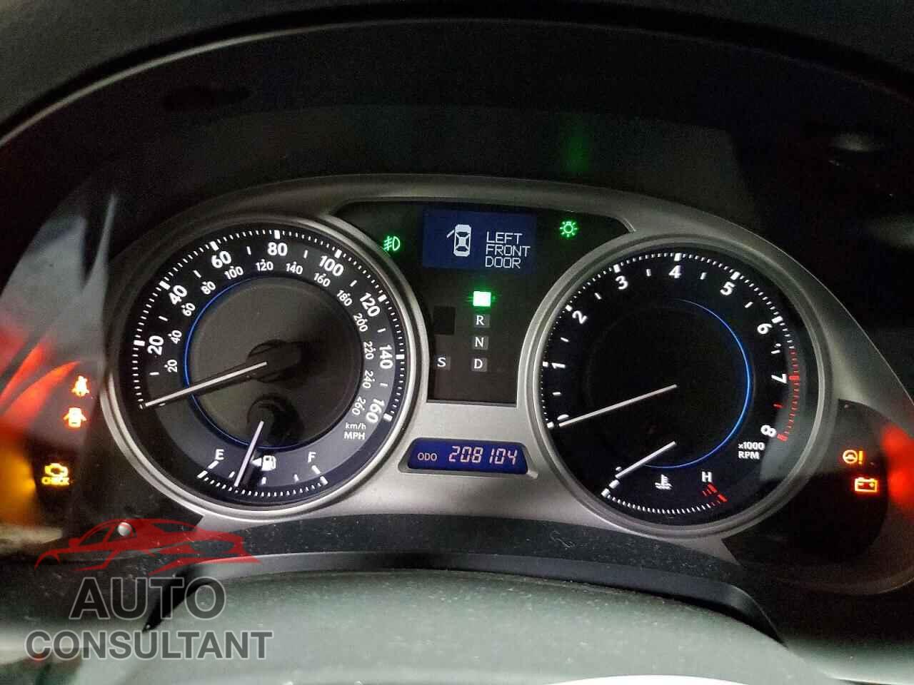 LEXUS IS 2010 - JTHCF5C20A5039762