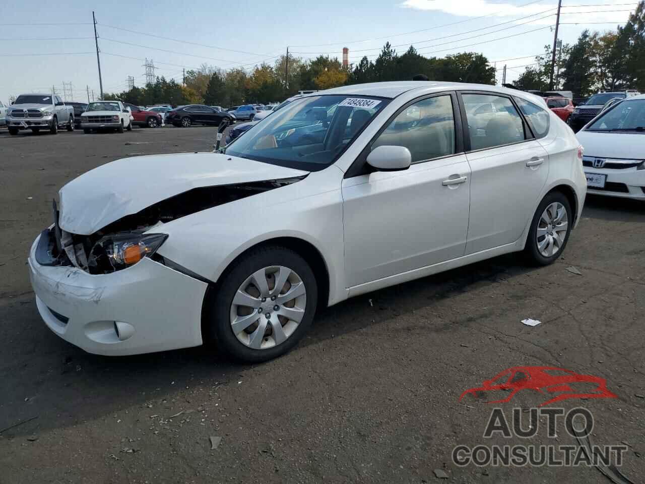 SUBARU IMPREZA 2010 - JF1GH6A60AH817149