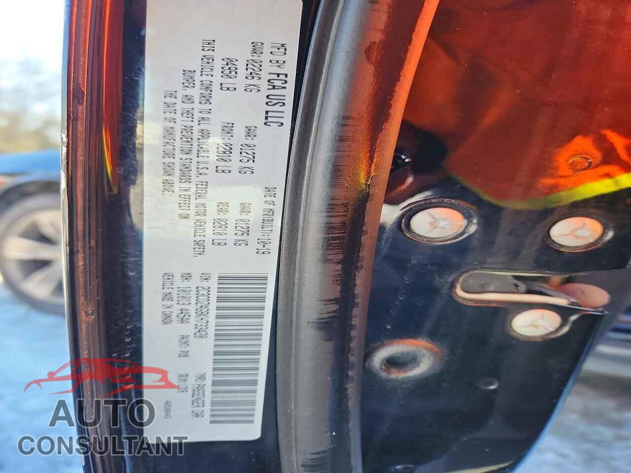 DODGE CHALLENGER 2019 - 2C3CDZAG8KH733420