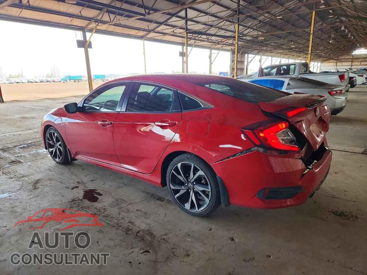 HONDA CIVIC 2019 - 2HGFC2F87KH599733