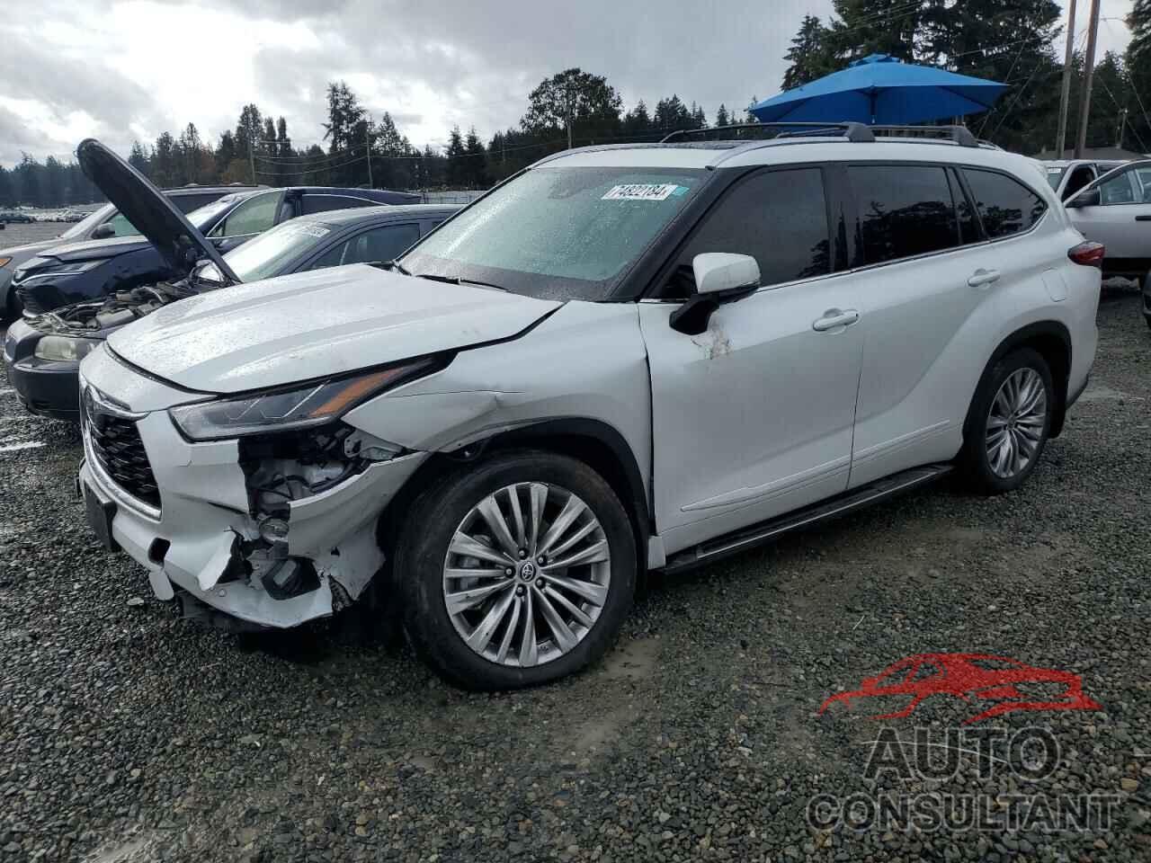 TOYOTA HIGHLANDER 2022 - 5TDFZRBH3NS235519