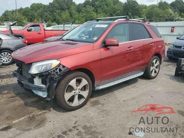 MERCEDES-BENZ GLE-CLASS 2016 - 4JGDA5HB0GA772001