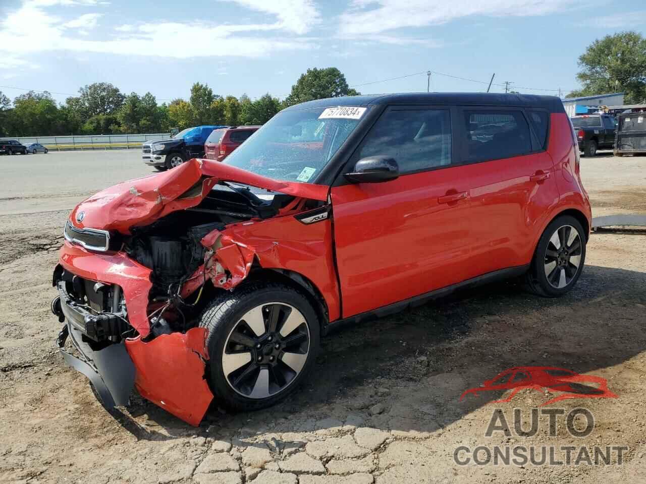 KIA SOUL 2016 - KNDJP3A55G7282827