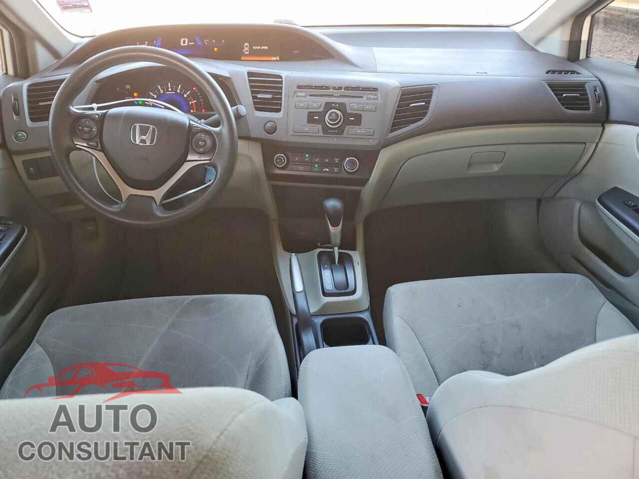 HONDA CIVIC 2012 - 19XFB2F57CE103494