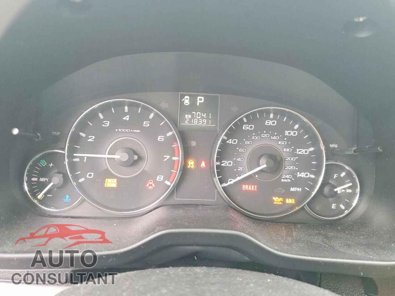 SUBARU OUTBACK 2011 - 4S4BRBAC4B3324021