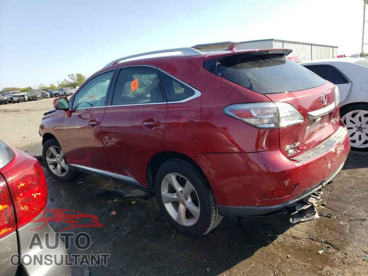 LEXUS RX350 2010 - 2T2BK1BA4AC029499