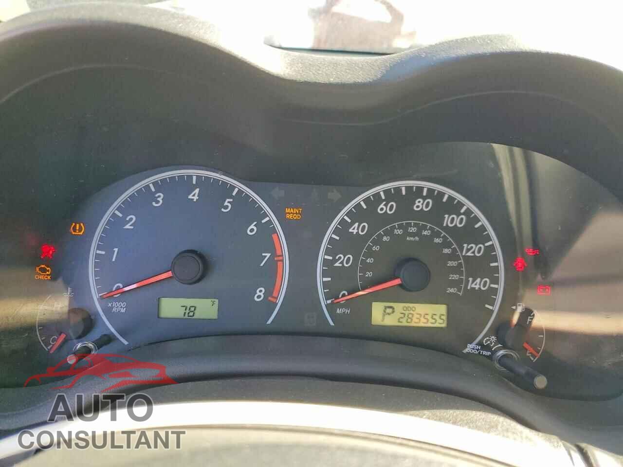 TOYOTA COROLLA 2013 - 5YFBU4EE9DP079446
