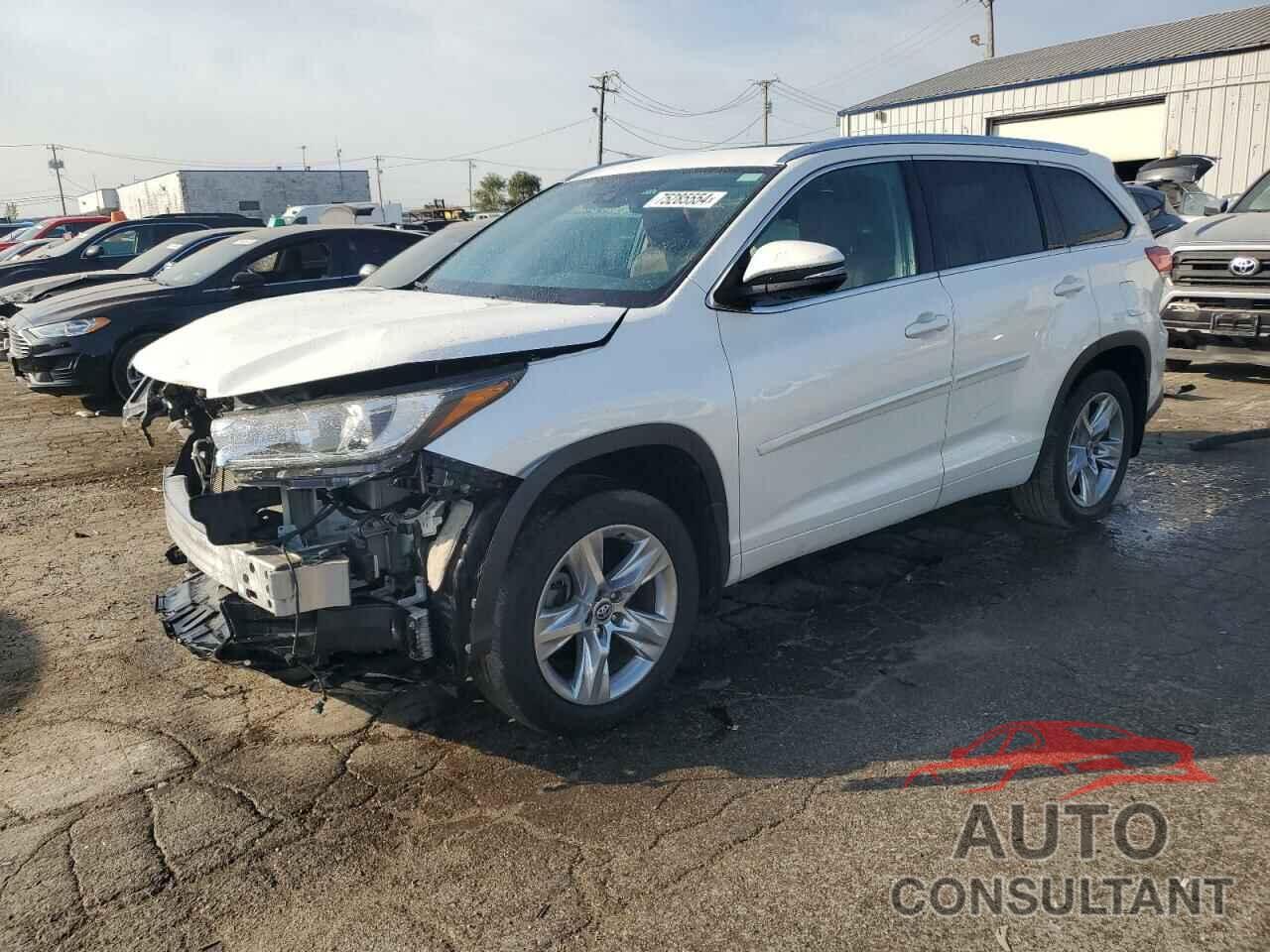 TOYOTA HIGHLANDER 2019 - 5TDDZRFH7KS953586