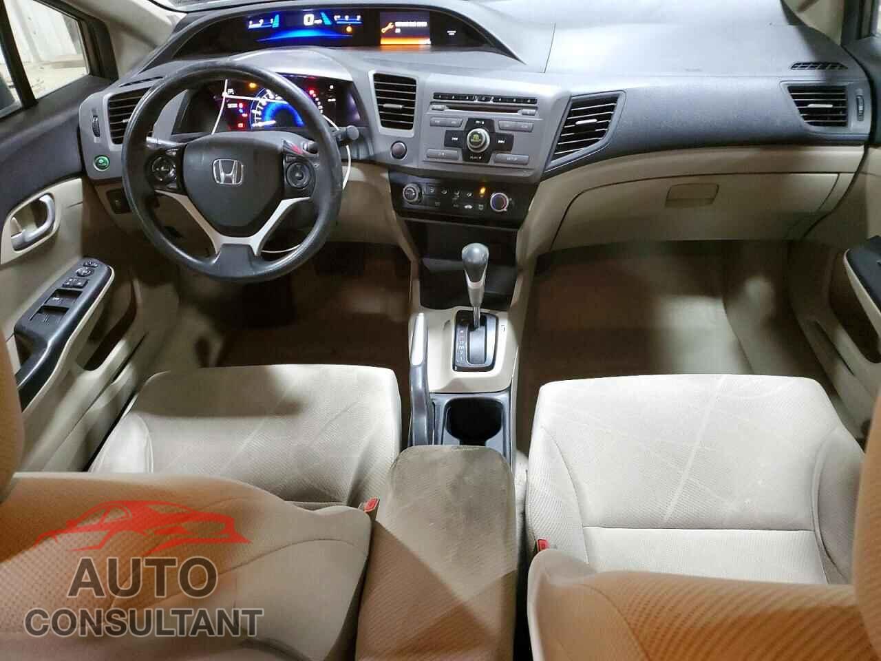 HONDA CIVIC 2012 - 19XFB2F50CE015337
