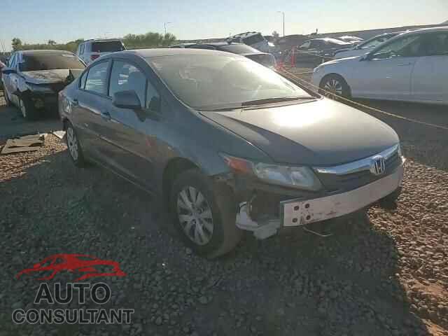HONDA CIVIC 2012 - 19XFB2F50CE084870