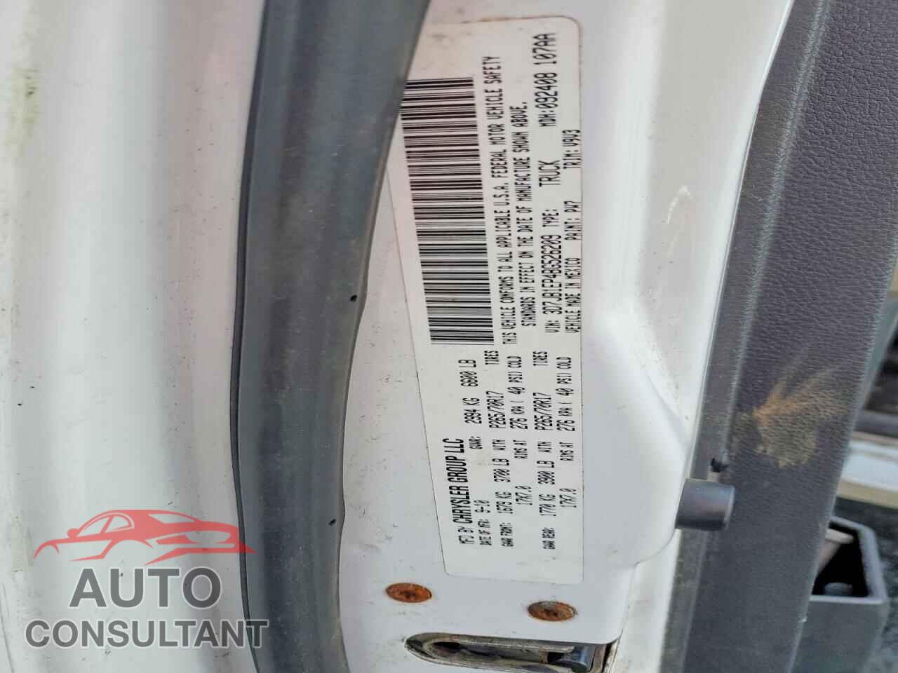 DODGE All Models 2011 - 3D7JB1EP4BG526209