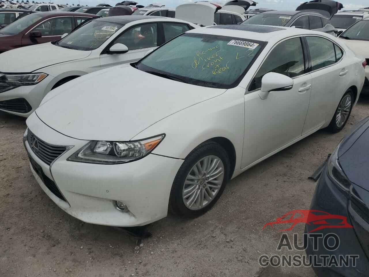 LEXUS ES350 2015 - JTHBK1GG6F2207192