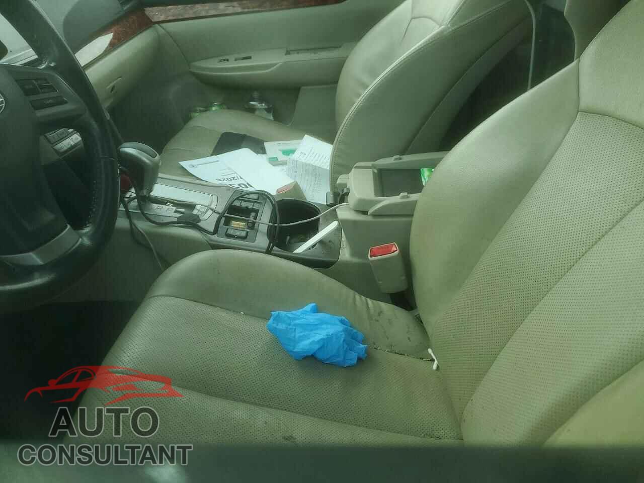 SUBARU OUTBACK 2012 - 4S4BRBLC5C3257976