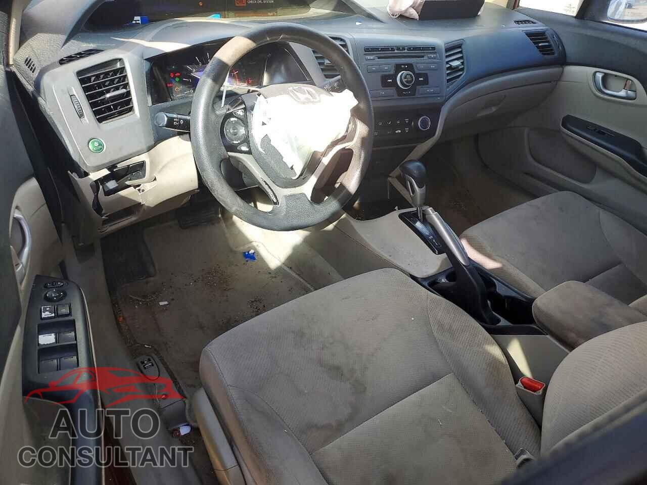 HONDA CIVIC 2012 - 2HGFB2F53CH612830