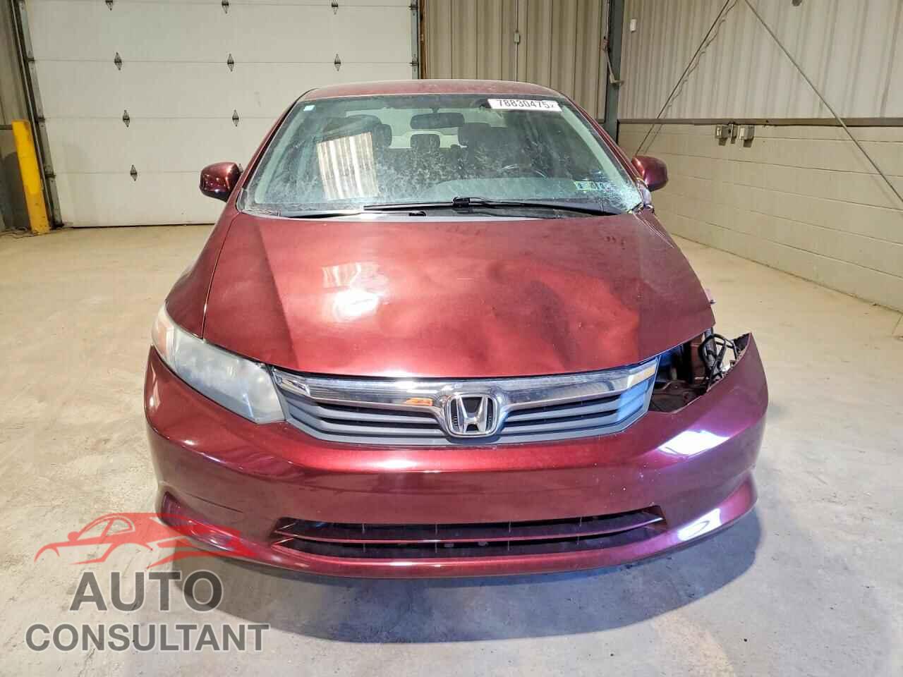 HONDA CIVIC 2012 - 19XFB2F52CE330060