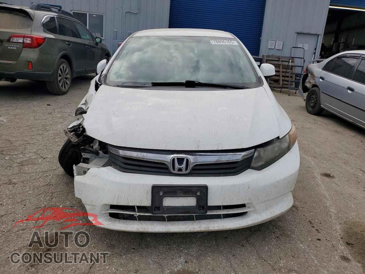 HONDA CIVIC 2012 - 2HGFB2F59CH607292