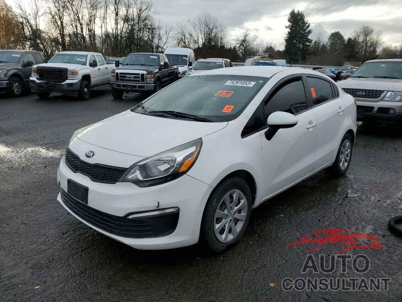 KIA RIO 2016 - KNADM4A30G6558974