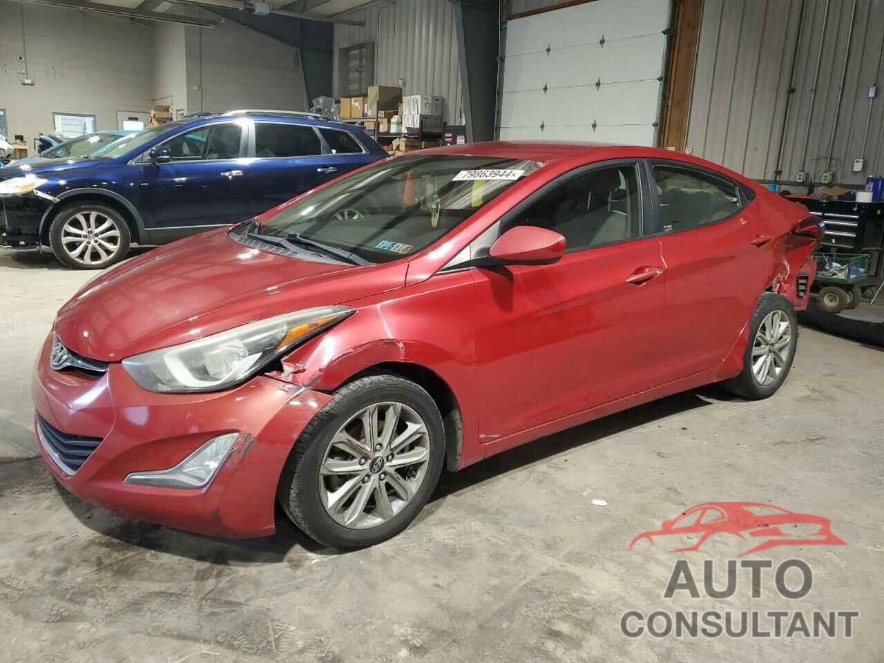 HYUNDAI ELANTRA 2014 - KMHDH4AE3EU114145