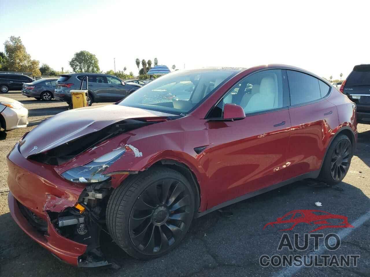 TESLA MODEL Y 2022 - 7SAYGDEF4NF486990