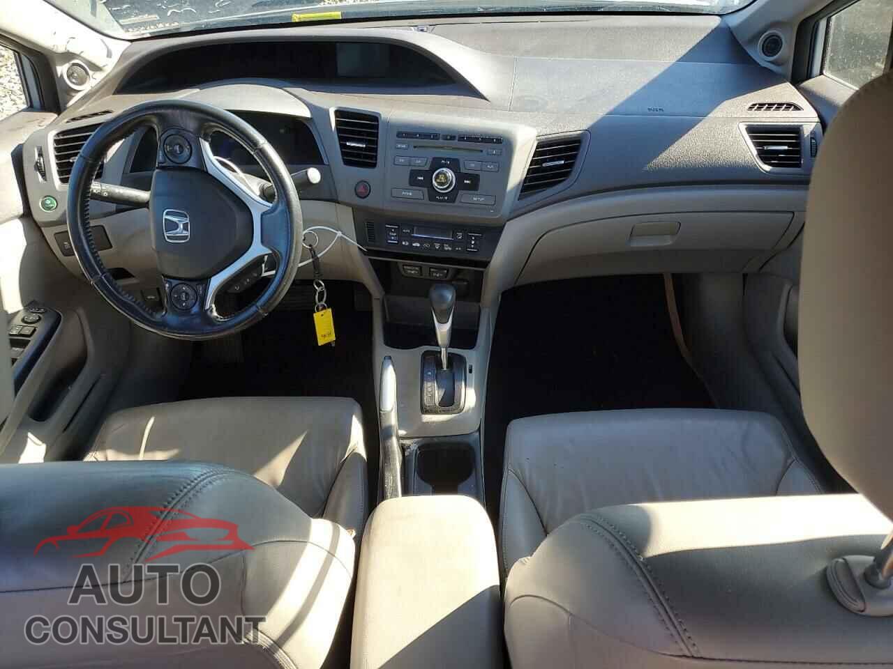 HONDA CIVIC 2012 - JHMFB4F38CS009629