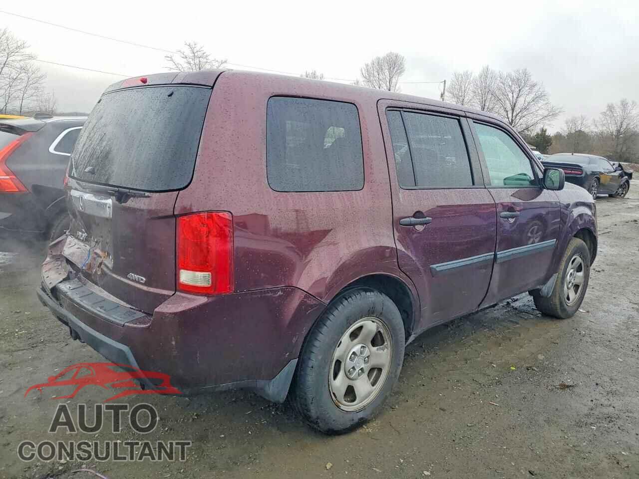 HONDA PILOT 2010 - 5FNYF4H23AB023886