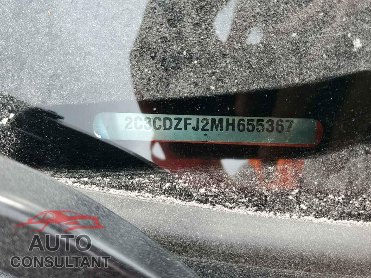 DODGE CHALLENGER 2021 - 2C3CDZFJ2MH655367