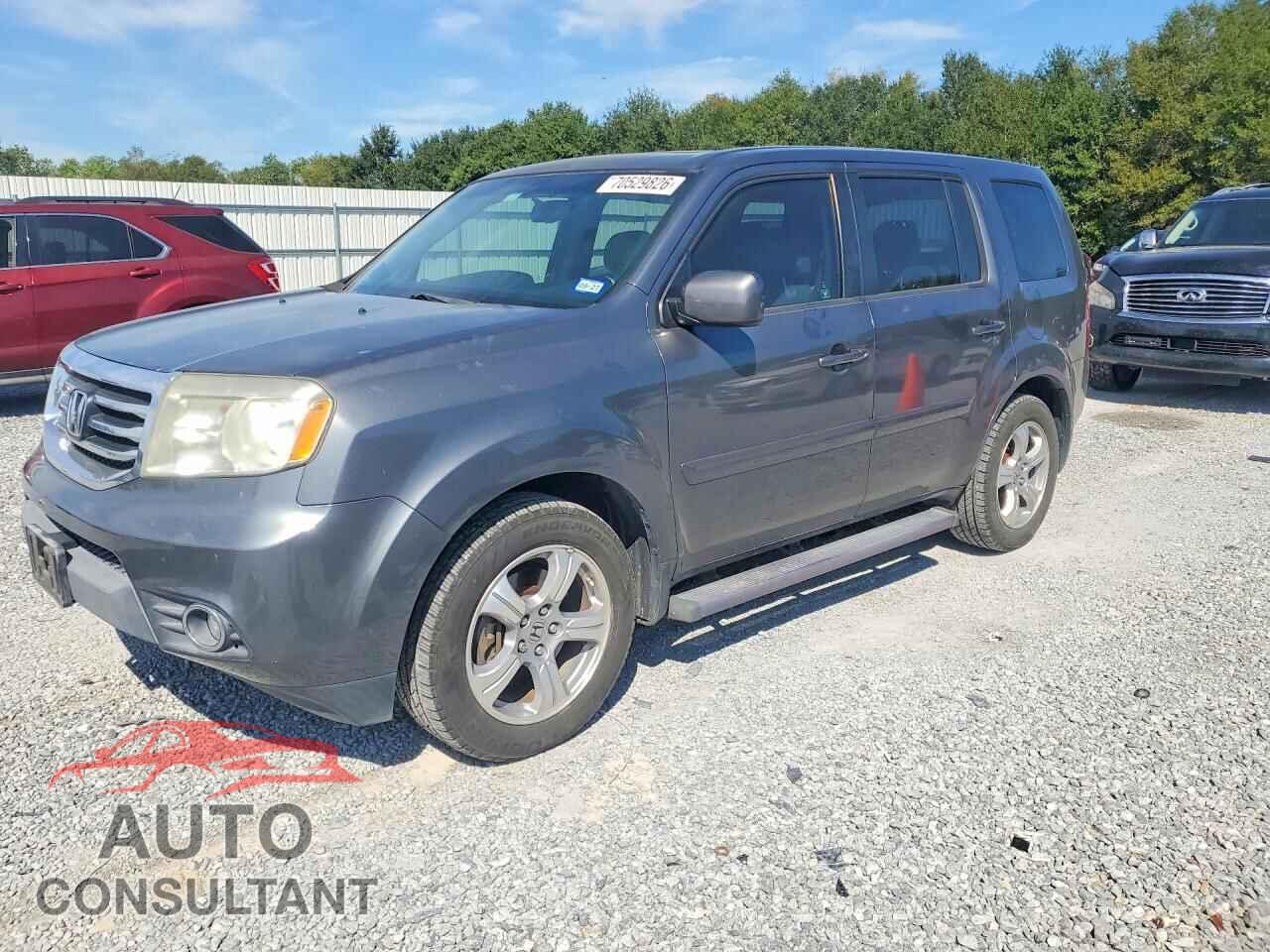 HONDA PILOT 2012 - 5FNYF3H51CB037101