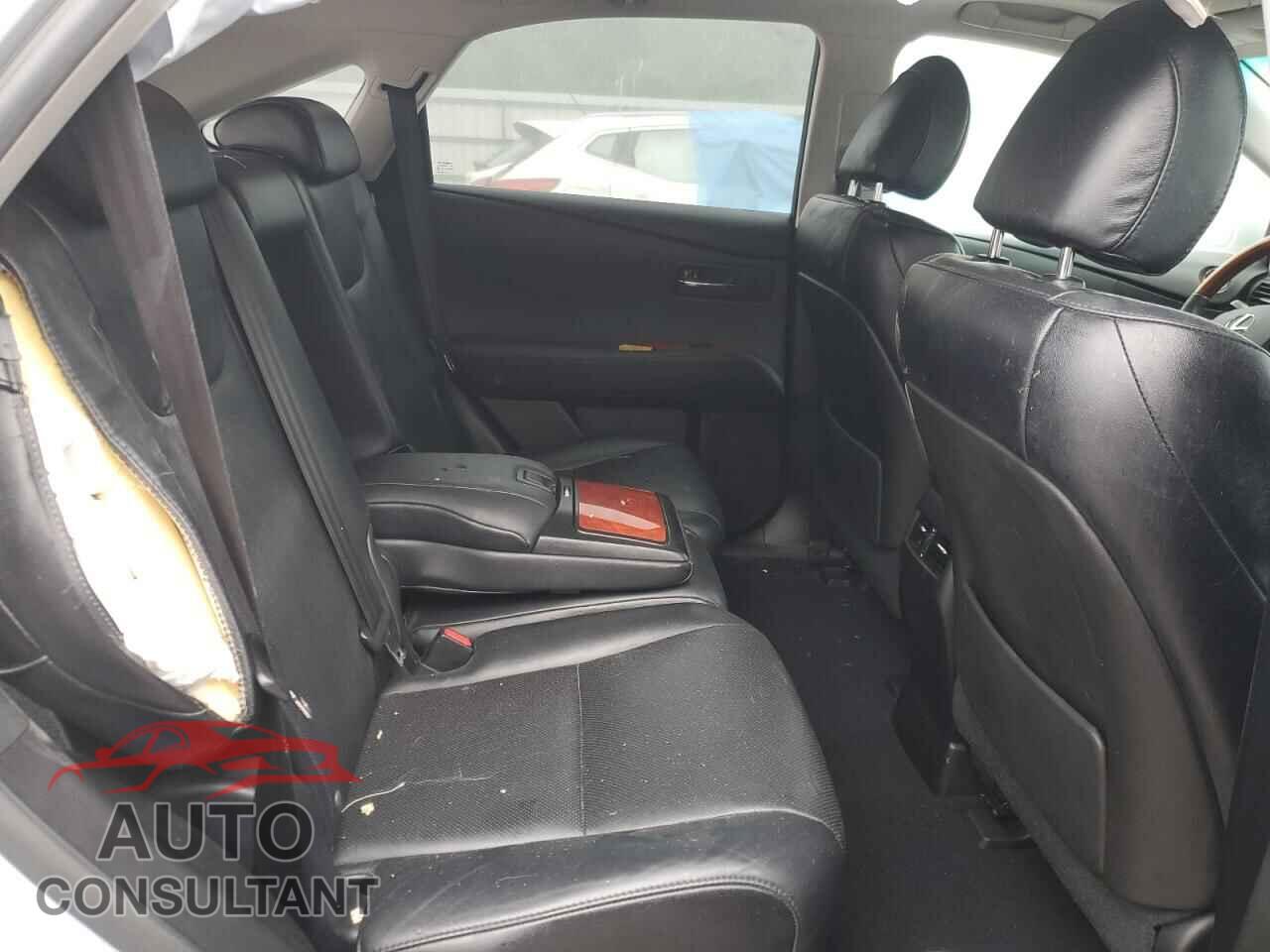 LEXUS RX350 2010 - 2T2BK1BA2AC010109