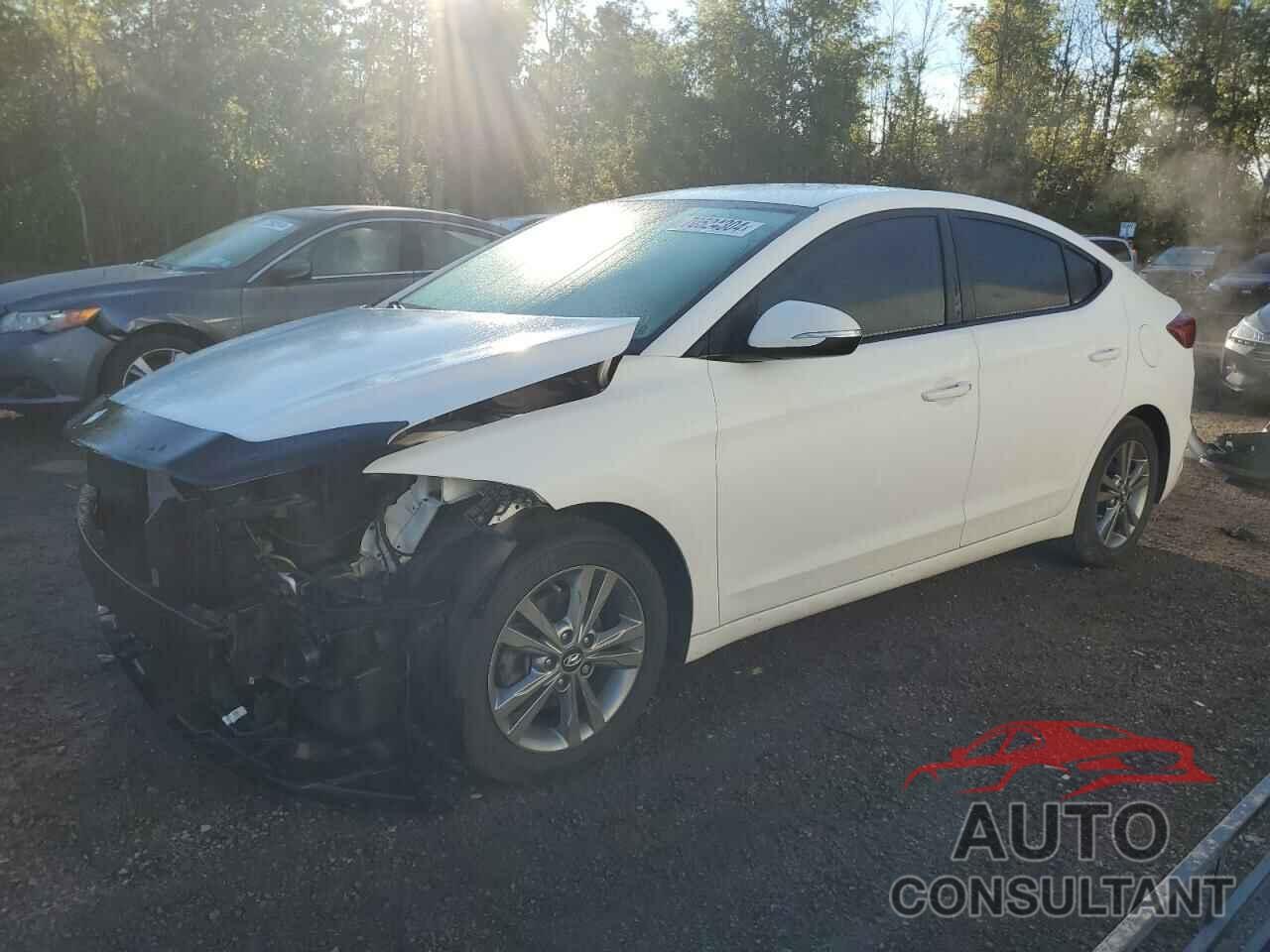 HYUNDAI ELANTRA 2017 - KMHD84LF9HU184193