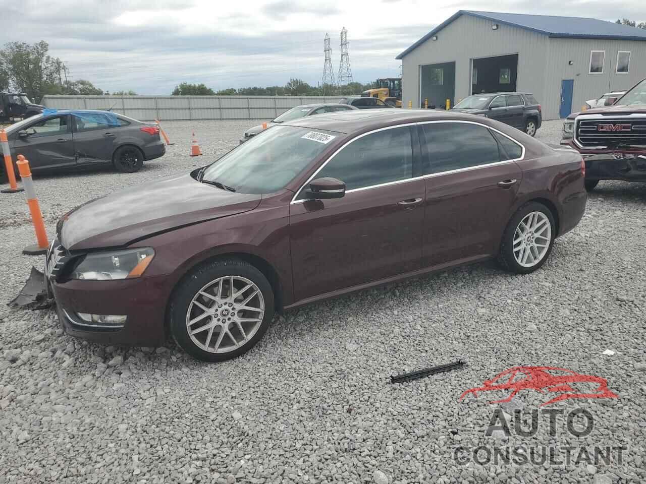 VOLKSWAGEN PASSAT 2013 - 1VWBM7A3XDC009918