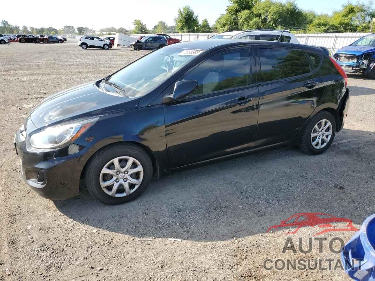 HYUNDAI ACCENT 2012 - KMHCT5AE0CU053639