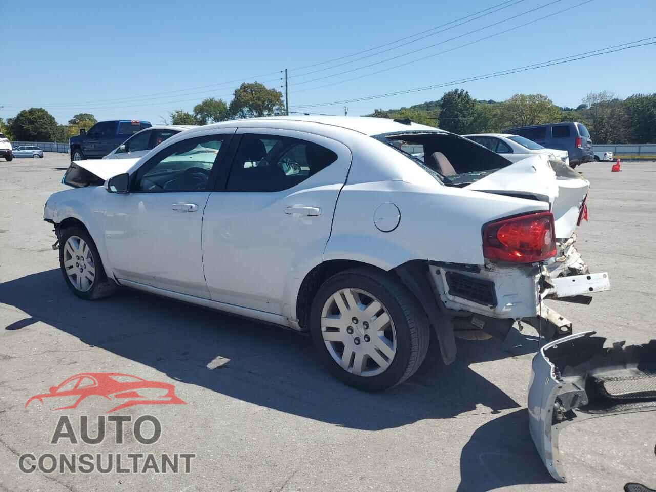 DODGE AVENGER 2012 - 1C3CDZABXCN110166