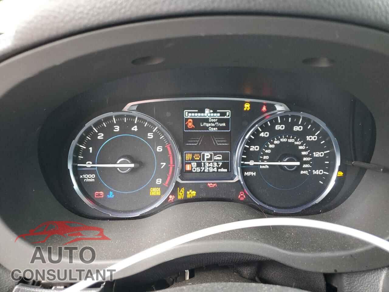 SUBARU FORESTER 2017 - JF2SJAWC0HH431692