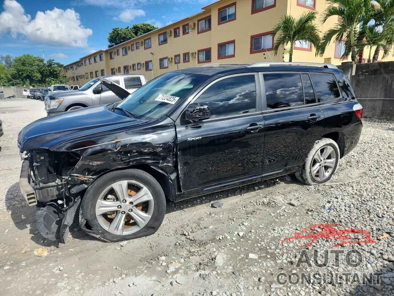 TOYOTA HIGHLANDER 2010 - 5TDXK3EHXAS003401