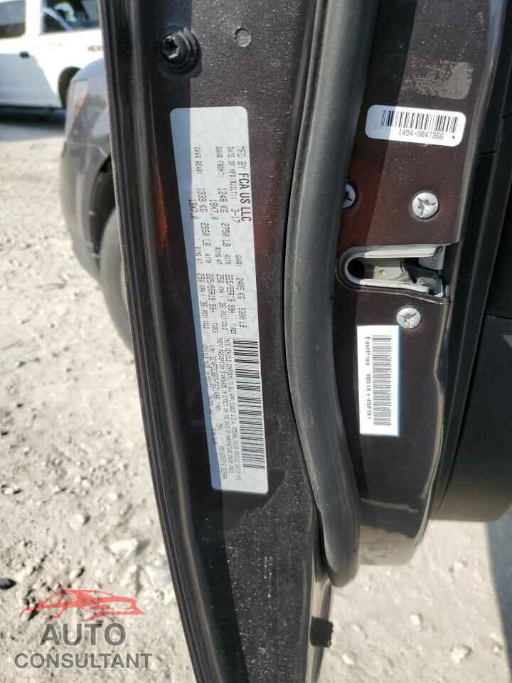 DODGE JOURNEY 2017 - 3C4PDCGB7HT621486