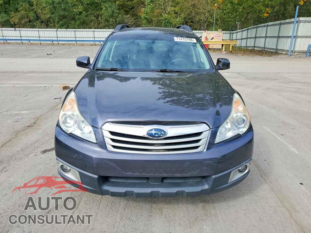 SUBARU OUTBACK 2011 - 4S4BRBCC9B3432664