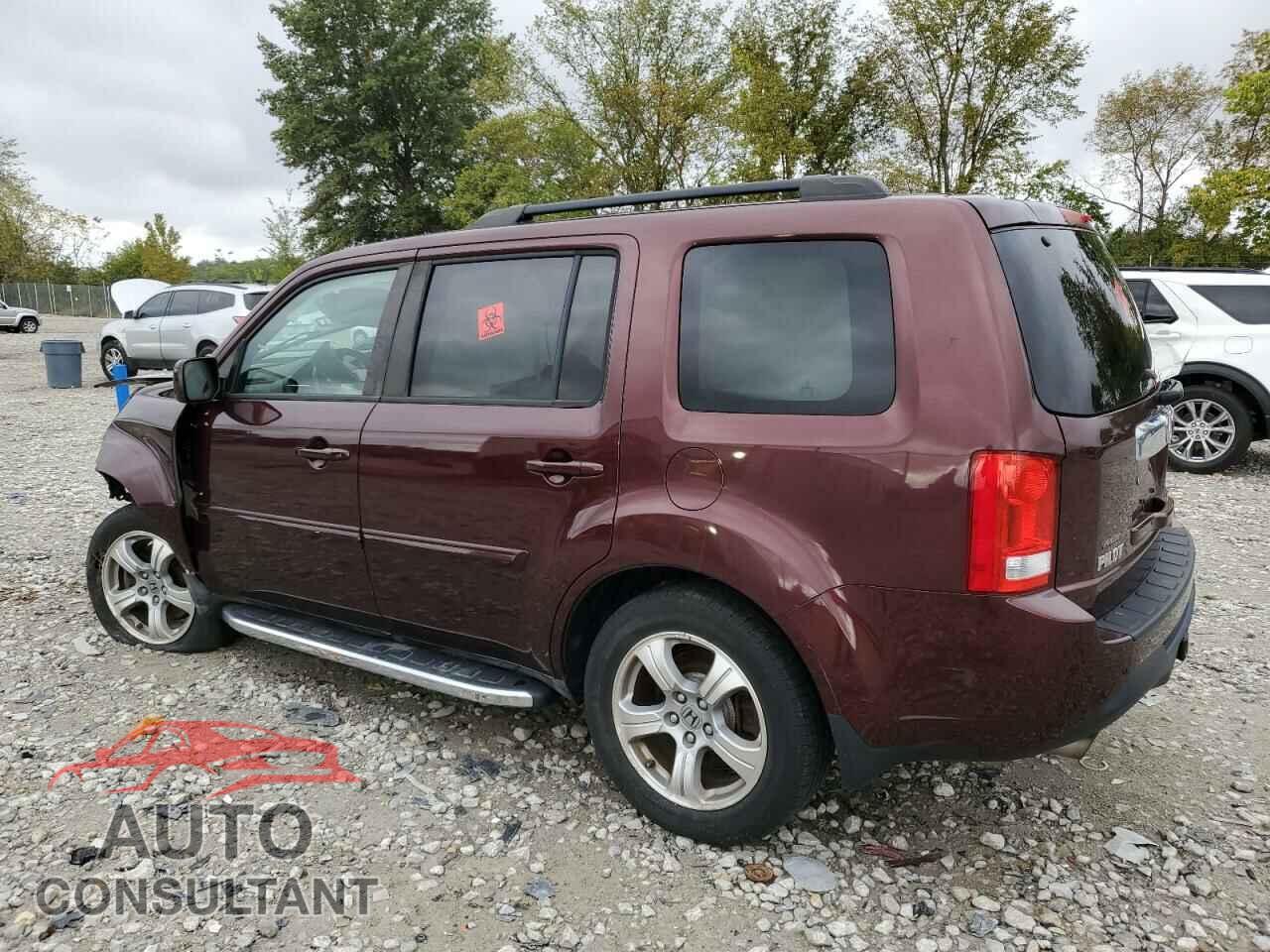 HONDA PILOT 2012 - 5FNYF4H50CB019193