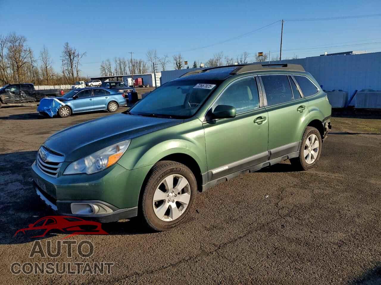 SUBARU OUTBACK 2012 - 4S4BRBCC9C3300876
