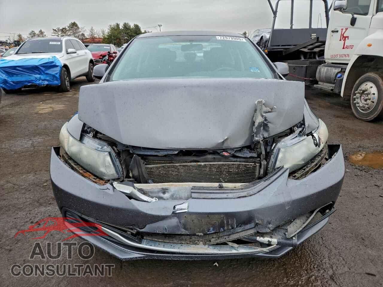 HONDA CIVIC 2013 - 2HGFB2F58DH520789