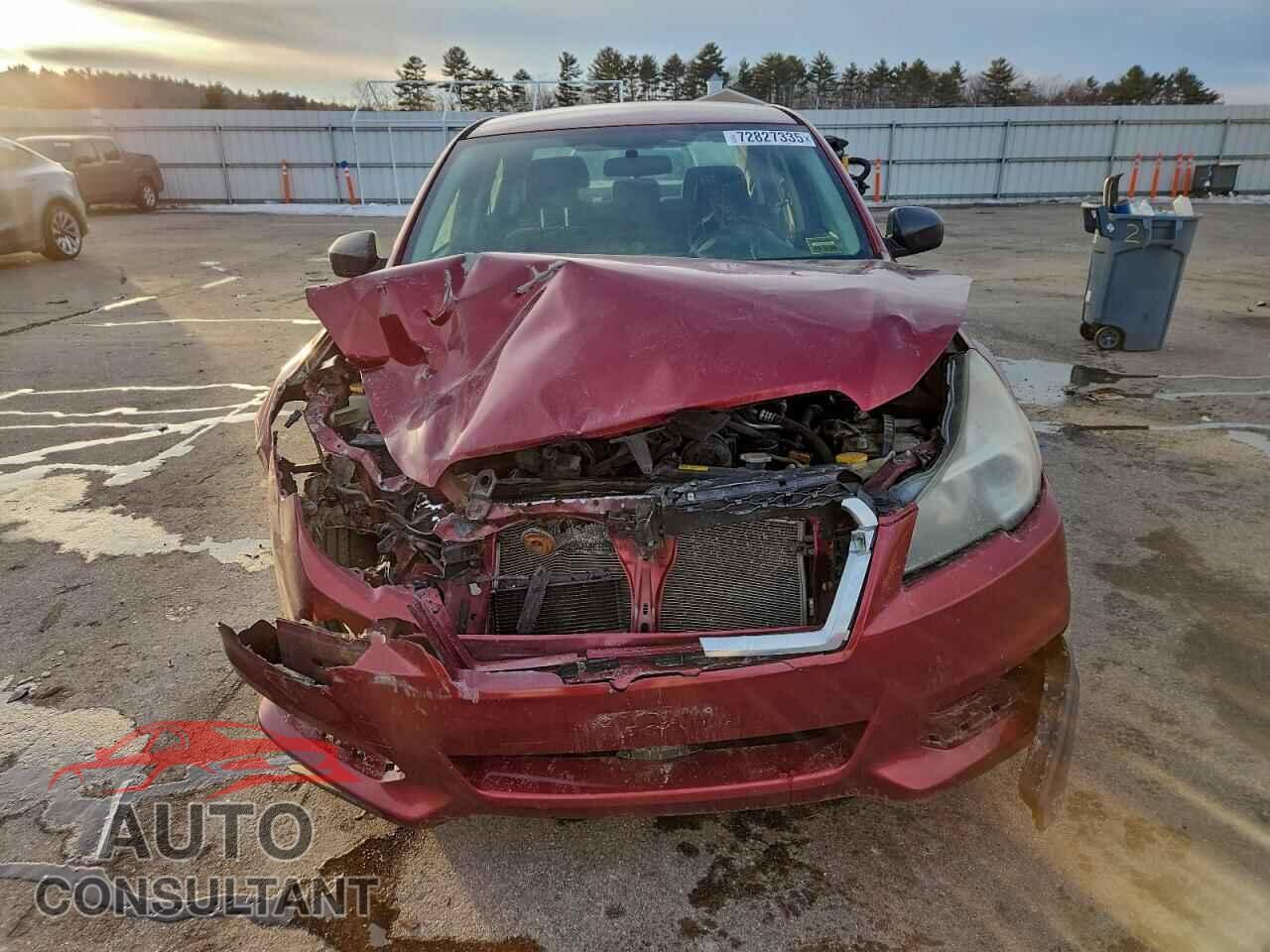 SUBARU LEGACY 2013 - 4S3BMBA67D3009102