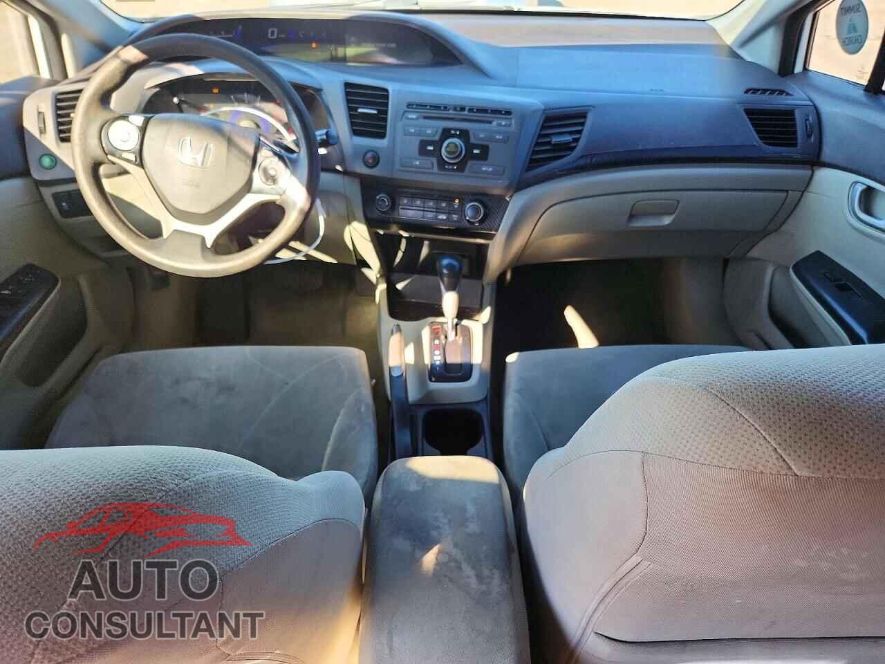 HONDA CIVIC 2012 - 19XFB2F58CE090027